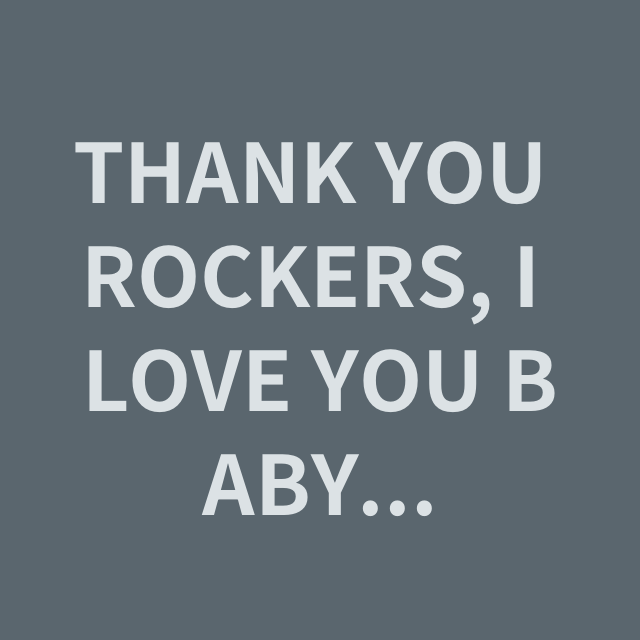 食器 Thank You Rockers I Love You Baby THANK YOU ROCKERS, I LOVE YOU BABYを聴く | radiko(ラジコ